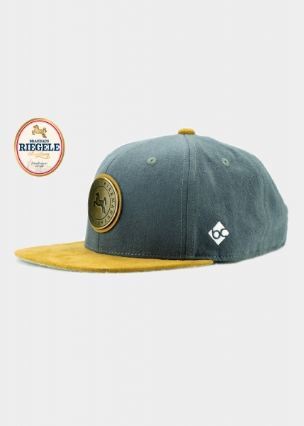 "Riegele" - grau (Strapback)